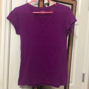 Lady Foot Locker purple v-neck